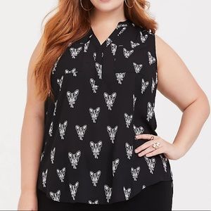 Torrid: Like new sleeves plus size blouse